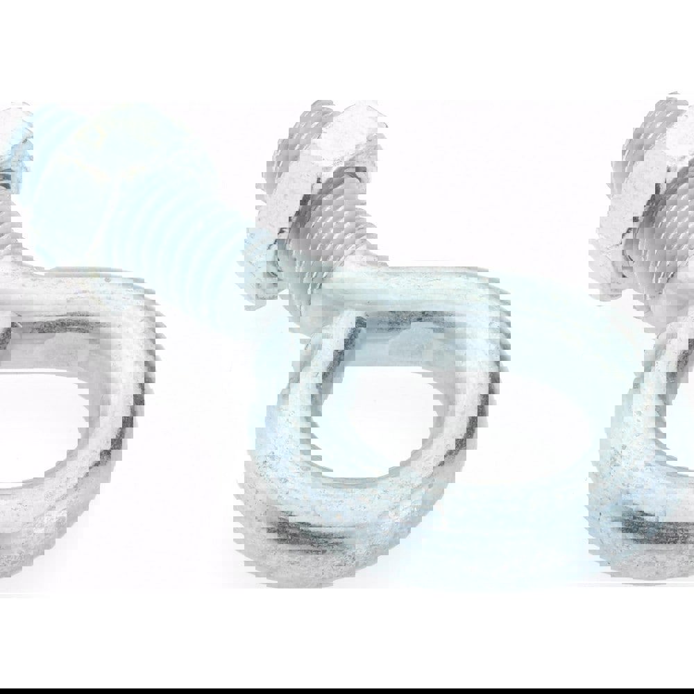 5/16-18, Zinc-Plated Finish, Steel Wire Turned Open Eye Bolt